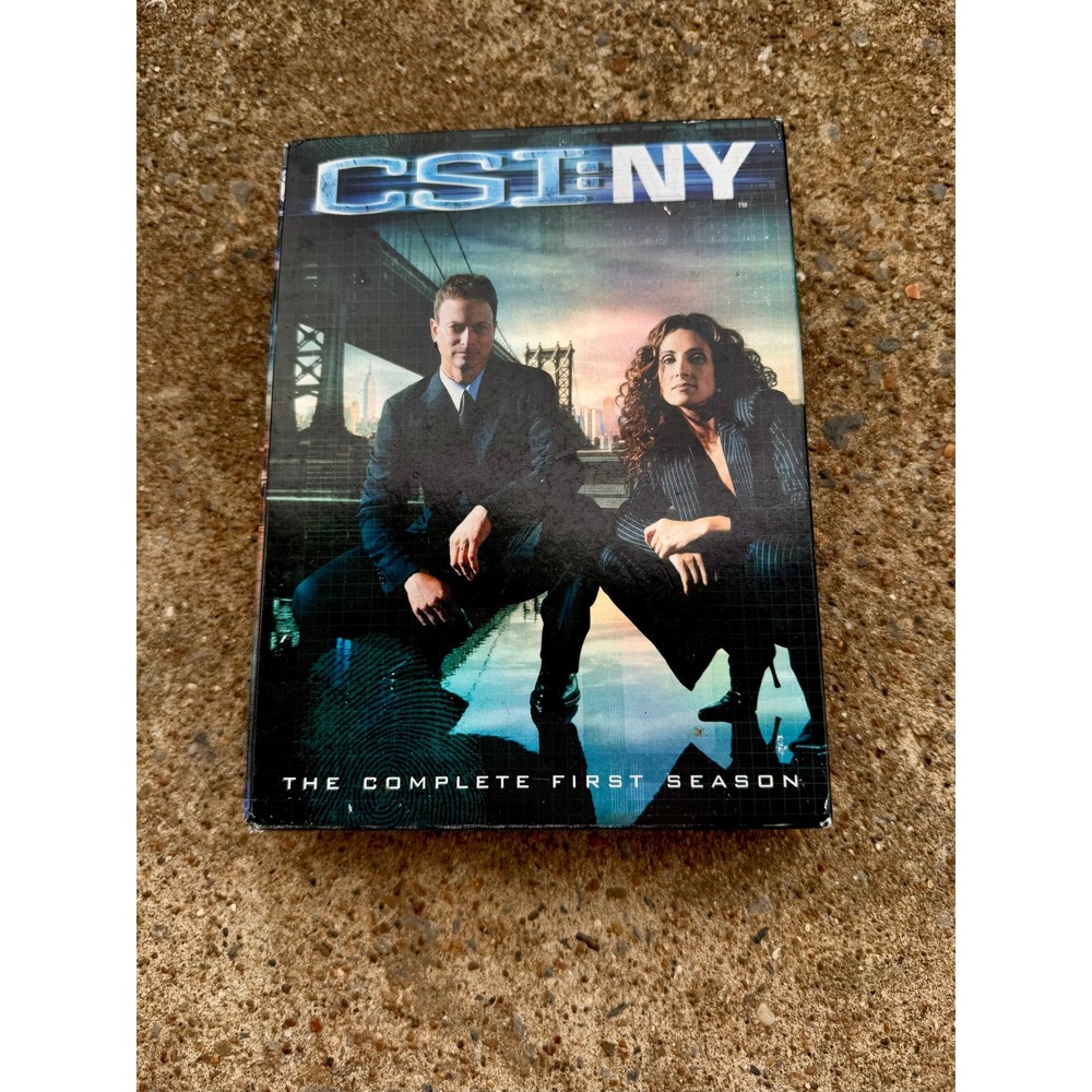 CSI‎ NY The Complete First Season DVD Box Set 7-Disc Gary Sinise Crime Drama TV